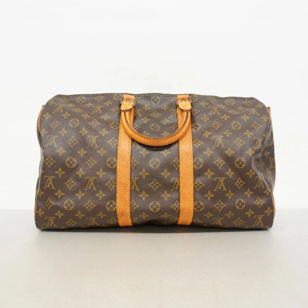 LOUIS VUITTON Brown Monogram Boston Bag - Picture 15 of 15